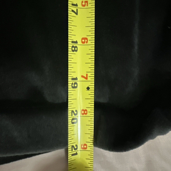 Z Supply Women Bodhi Velour Baggy Cropped Sweatshirt Black Medium Casual Sporty - Picture 11 of 11